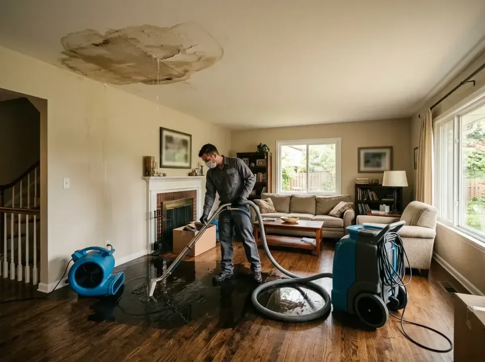 attic-pipe-burst-ceiling-drip-008 — frequently asked questions, Water Damage Restoration & Carpet Care in Bernardsville, NJ